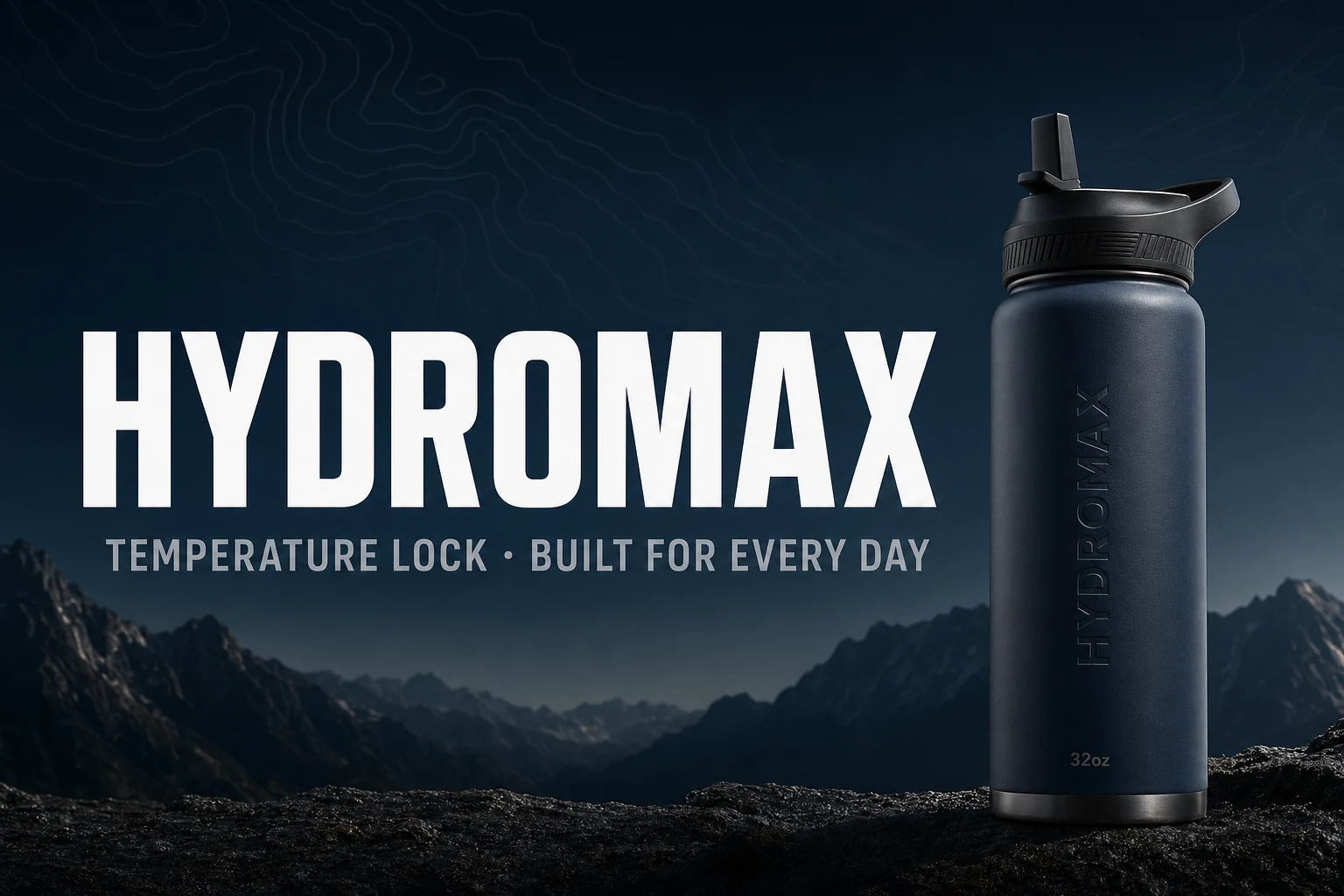 HydroMax Bottle — A+ Content